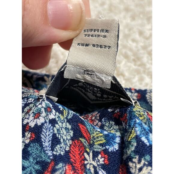 St. John's Bay Women's Size 2x Boat Neck Floral Pullover Top Multicolor - Picture 5 of 7